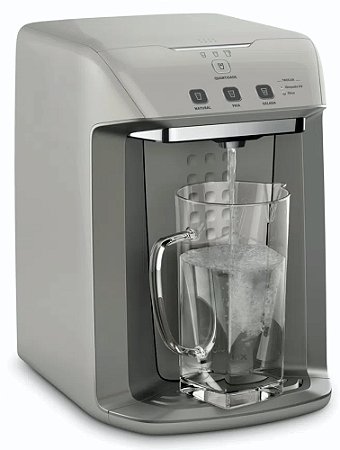 Purificador de Água Natural, Fria e Gelada com Luz UV Bivolt Prata (PA31G)