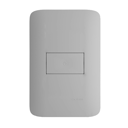 Conjunto 4x2 com 1 Interruptor Dimmer Touch