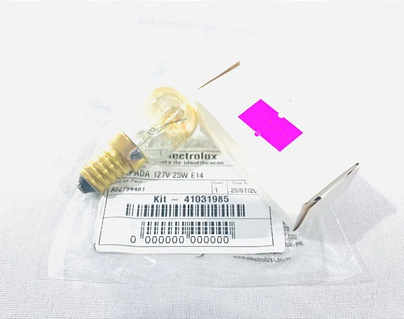 Lâmpada E14 25W 110V para Fogão Electrolux