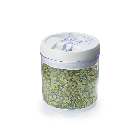 Pote Hermético Crystal Redondo em Acrílico Pequeno 900ml