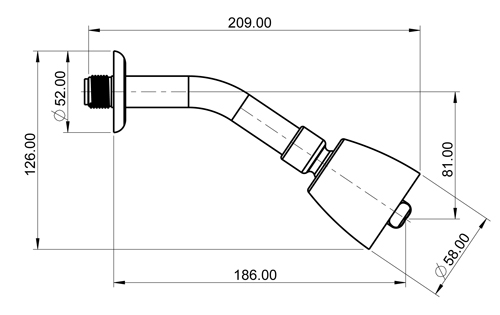 Ducha Fria Fitt Lorenzetti