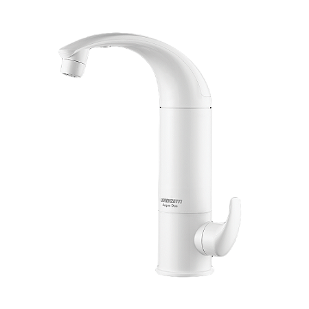 Torneira para Cozinha de Mesa com Purificador de Água Acqua Due Branca Lorenzetti