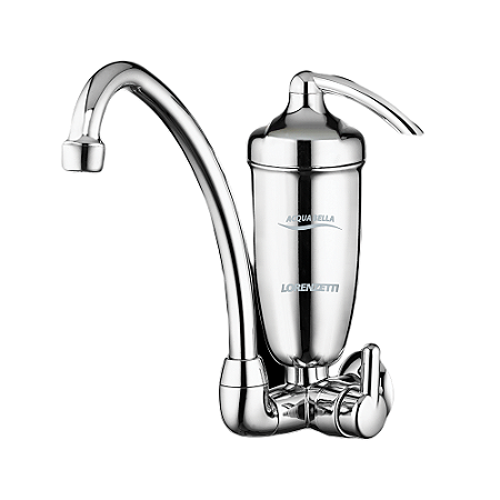 Torneira para Cozinha de Parede com Purificador de Água Acqua Bella Cromada Lorenzetti