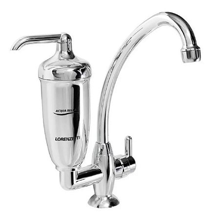 Torneira para Cozinha de Mesa com Filtro de Água Acqua Bella Cromada Lorenzetti
