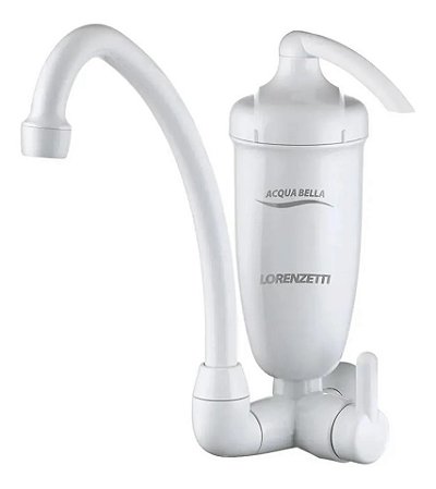 Torneira para Cozinha de Parede com Purificador de Água Acqua Bella Branca Lorenzetti