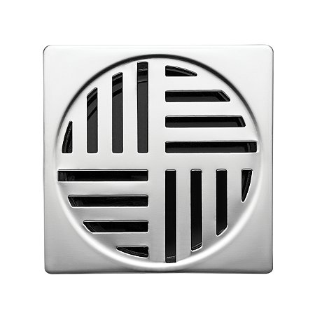 Grelha de Inox para Ralo Loren Protect Quadrada 100mm Lorenzetti