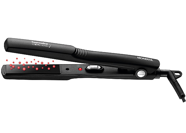 Prancha Alisadora Chapinha Tourmaline Ceramic P-15 Bivolt Mondial