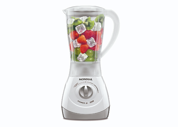 Liquidificador Power 2 NL-26 Branco 110V Mondial