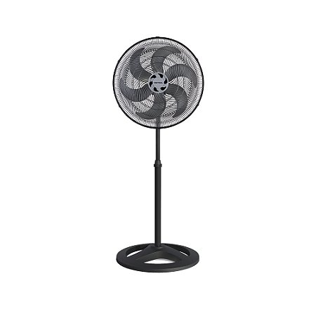 Ventilador de Coluna Turbo Oscilante 6 Pás 50cm 110V Preto Ventisol