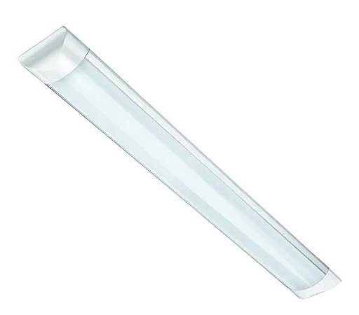 Luminária Tubular Led Style Tube 60cm 18W Branco Frio 6500k Bivolt