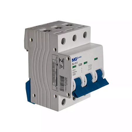 Disjuntor Tripolar 20A Curva C DJ-3K3