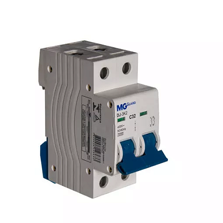 Disjuntor Bipolar 32A Curva C DJ-3K2