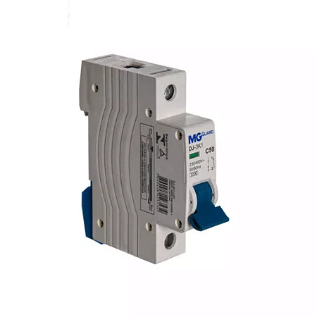 Disjuntor Unipolar 50A Curva C DJ-3K1