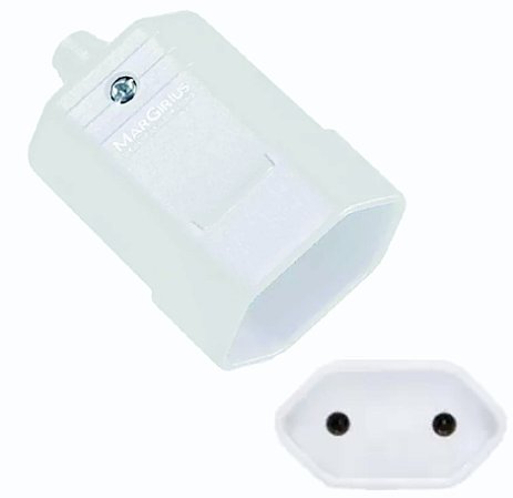 Tomada Desmontável 2P de 10A