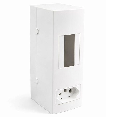 Caixa Sobrepor p/ Disjuntor + 1 Tomada 2P+T 20A/250V Branco