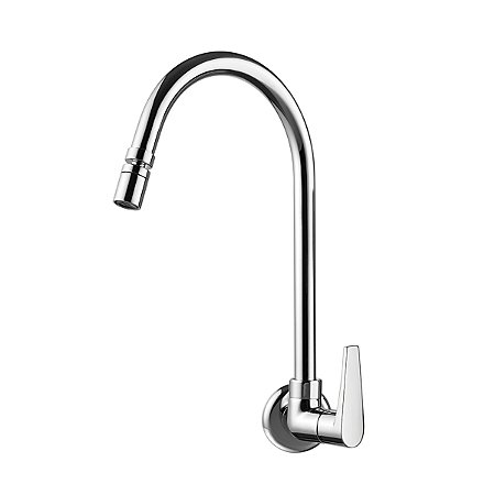Torneira para Cozinha de Parede Joy Cromada Lorenzetti 1168 C32