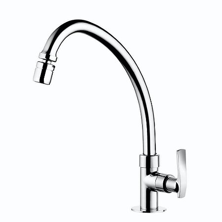 Torneira para Cozinha de Mesa One Cromada Lorenzetti 1167 C29
