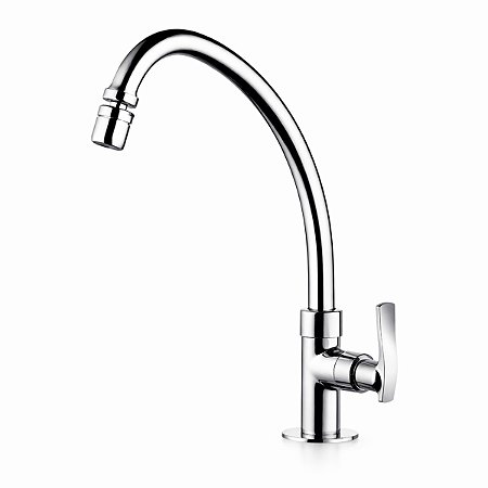 Torneira para Cozinha de Mesa One Cromada Lorenzetti 1167 C29