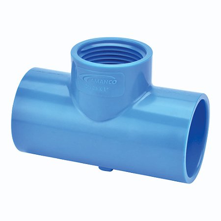 Conexão Tê com Derivação Soldável e Roscável DN50x3/4 Amanco