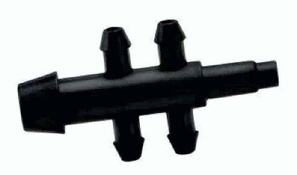 Conector 4 Saídas para Mangueira Micro Tubo PELBD 4mm
