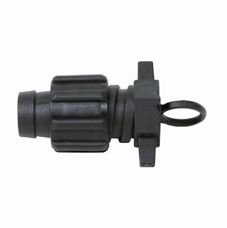 Fim de Linha com Rosca para Mangueira de Irrigação e Gotejamento 16mm