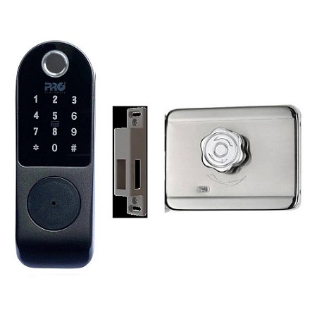 Fechadura Digital de Sobrepor 4 em 1 Proeletronic