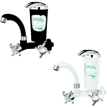 Torneira para Cozinha de Parede com Purificador de Água Ideale Eco