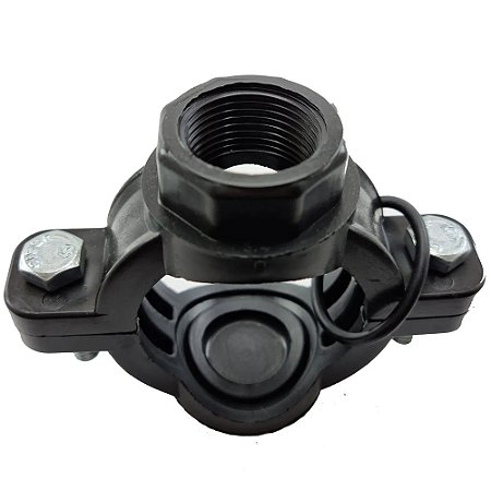Colar de Tomada 50mm x 1/2" com Derivação Simples Roscada
