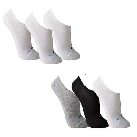Kit 3 Meias Sapatilha Sport Lupo
