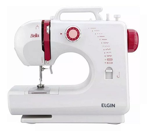 Máquina de Costura Portátil Bella Bivolt Elgin