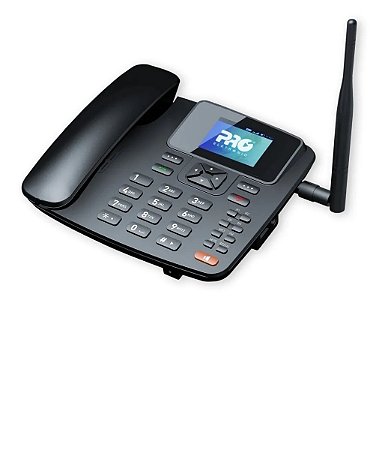 Telefone Celular Rural Fixo Pro Connect 4G com 1 Chip e Wifi 2,4GHz PROCS-5040W
