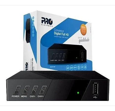 Mini Conversor Digital ISDB-T Full HD PRODT-1250
