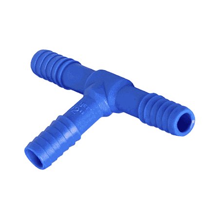 Conector Tê Triplo de 1/2" para Sistemas de Irrigação