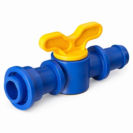 Registro Inicial 16 mm com Anilha para Mangueira Gotejadora