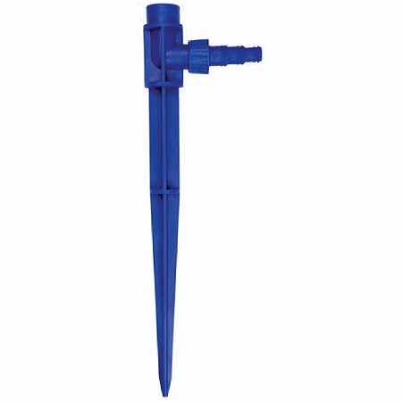 Haste Azul 30cm para Aspersor com Rosca Interna de 1/2" e Adaptador para Mangueiras