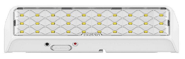 Luminária de Emergência 30 Leds 6500K Bivolt Exatron
