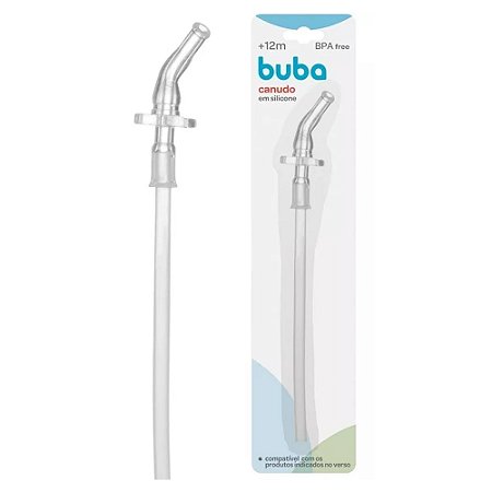 Canudo de Silicone Repositor para Garrafas Térmicas Buba