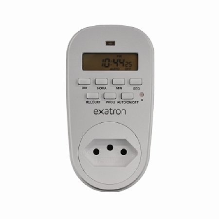 Timer Temporizador Digital com Plugue/Tomada Bivolt