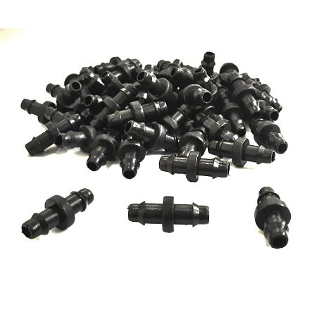 Conector Micro União / Mini Conector 5 a 6mm para Irrigação