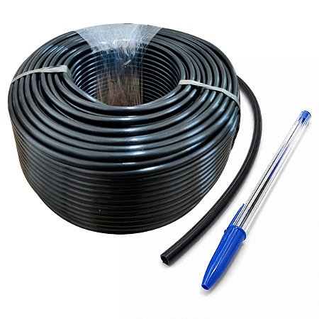 Mangueira Tubo Microtubo PELBD 4 x 6mm para Irrigação - Rolo com 100 metros