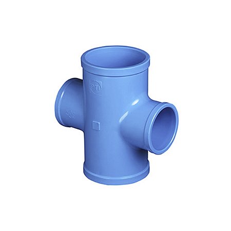 Cruzeta Redução Soldável Irrigação PN125 DN75 X 50