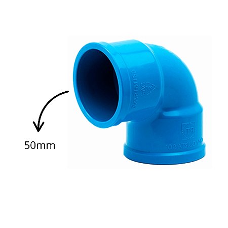 Curva Curta 90 BB Soldável Irrigação PN80 DN50