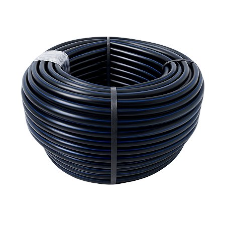 Mangueira Cega Tubo P/ Gotejamento PE 16mm PN30 Irrigação - Rolo 100 metros
