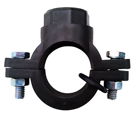 Colar de Tomada 40mm X 3/4" c/ Derivação Simples Roscada