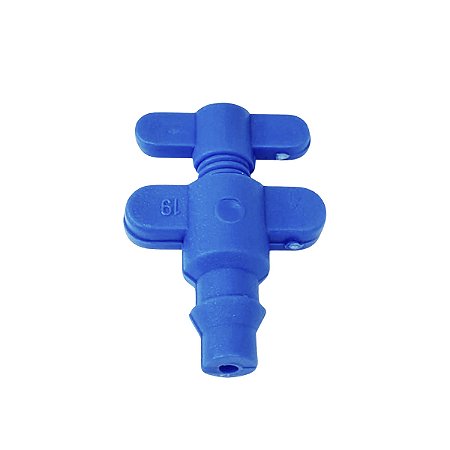 Gotejador Regulável Azul Vazão de 1 a 20 lp/h Irrigação