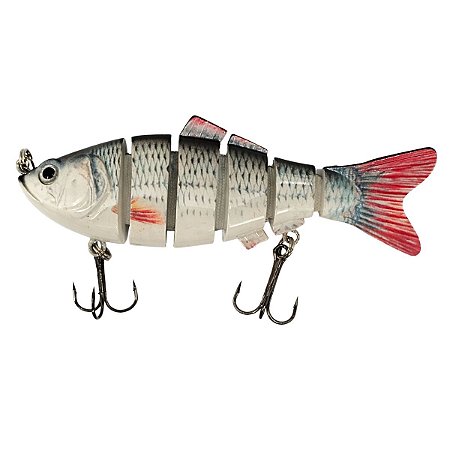 Isca Peixinho Artificial Lambari Articulada 10cm 18g Pesca