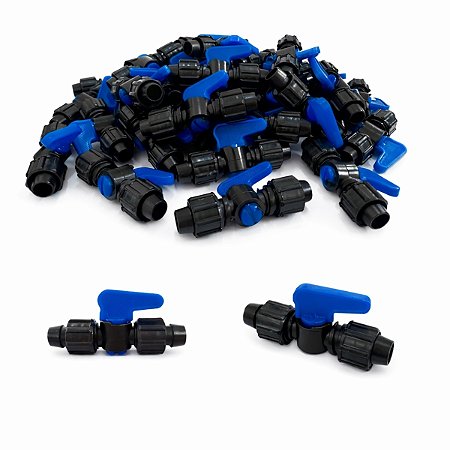 Registro União 16mm X 16mm Com Rosca para Irrigação