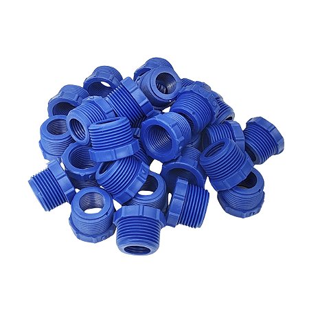 Bucha de Redução Rosca 3/4" X 1/2" Agrojet Conexão Irrigação