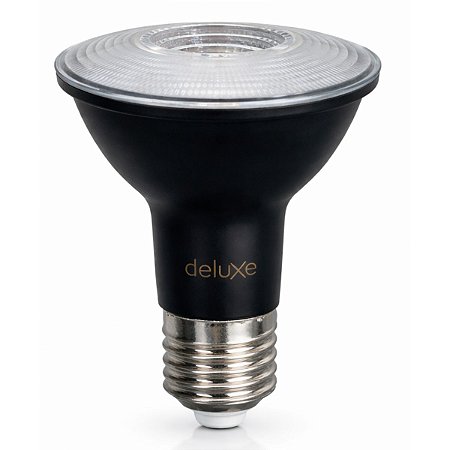 Lâmpada Preta Led Par20 Luz Amarela 2700K 7W Bivolt Avant