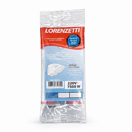 Resistência Lorenzetti Duo Shower e Futura Modelo 220v 7500w